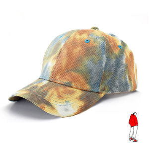 Rust Tie dye cap