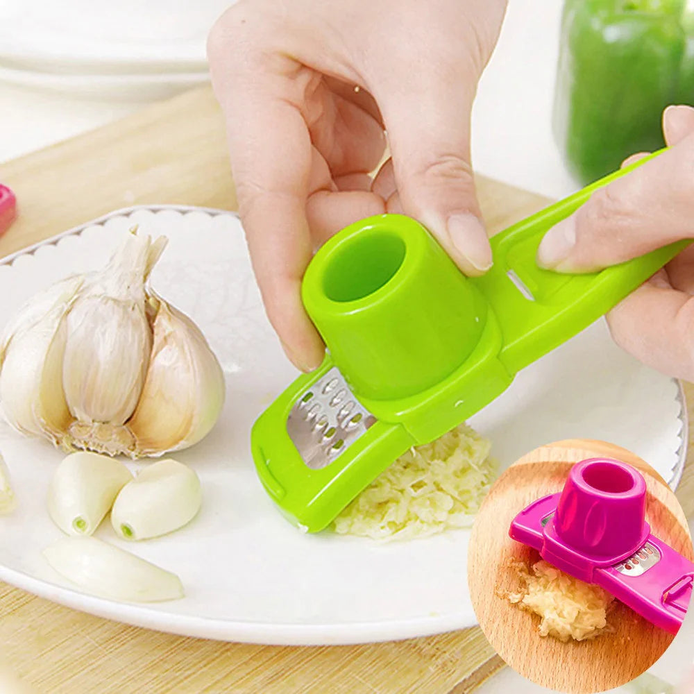 Multifunction Mini Garlic Press Grinding Grater