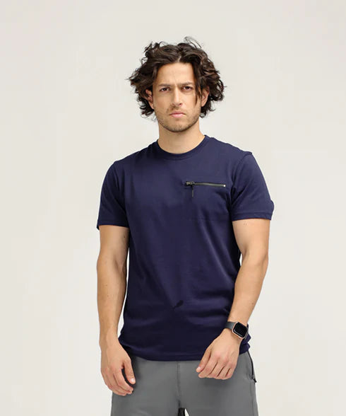 Men's B-Fit Quick Dry Pocket Tee - Bandana