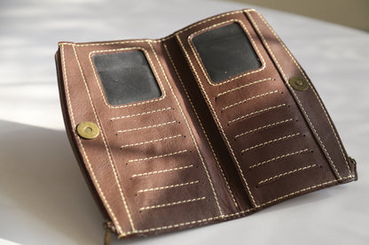 Aurora X Wallet - Dark Brown