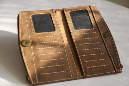 Aurora X Wallet - Light Brown