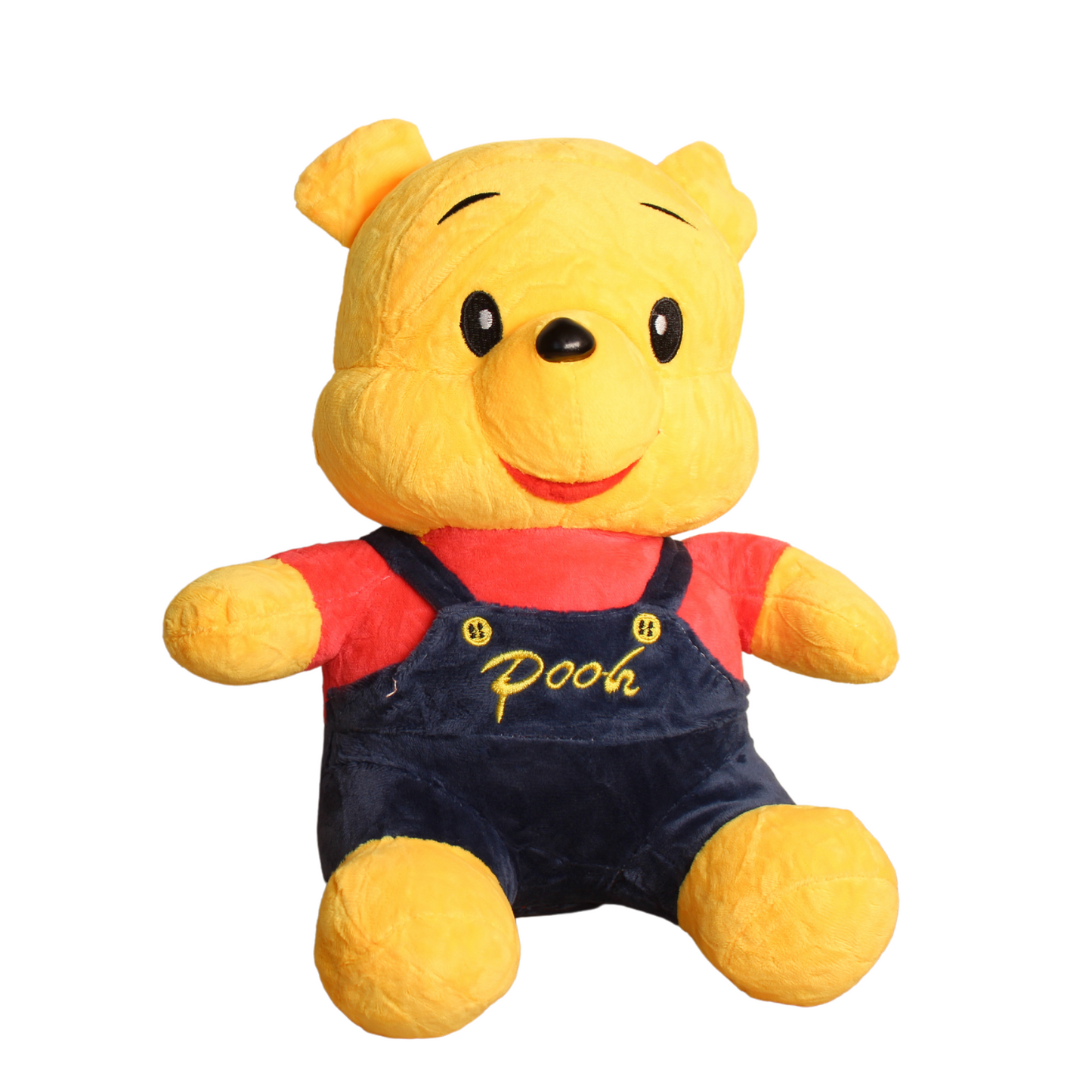 Pooh blue jacket plush toy