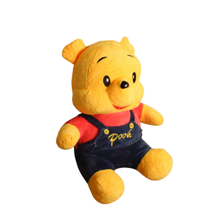 Pooh blue jacket plush toy