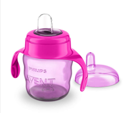 Classic Spout Cup 7OZ Pink